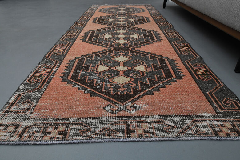 Red Handmade Vintage Runner