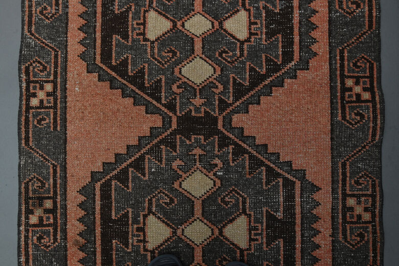 Red Handmade Vintage Runner