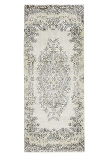 Vintage Turkish Rug Runner - Thumbnail