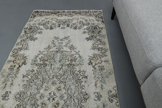 Vintage Turkish Rug Runner - Thumbnail