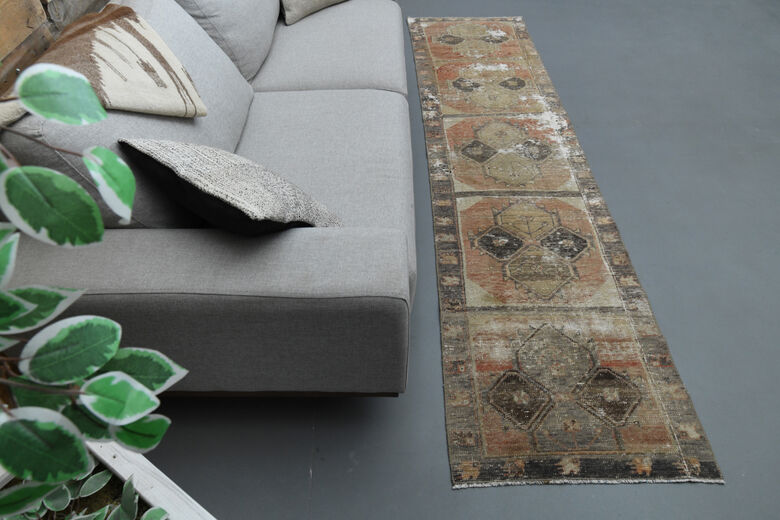 Vintage Turkish Rug Runner