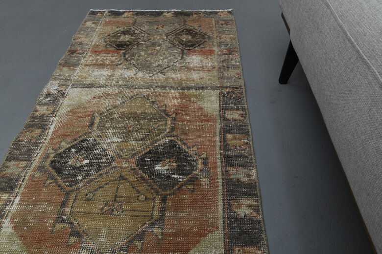 Vintage Turkish Rug Runner