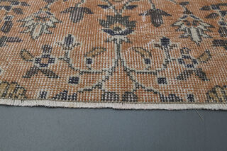 Floral Vintage Runner Rug - Thumbnail