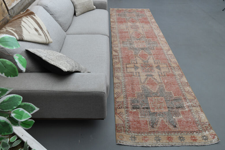 Vintage Turkish Rug Runner