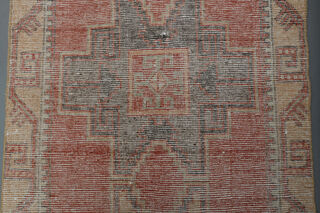 Vintage Turkish Rug Runner - Thumbnail