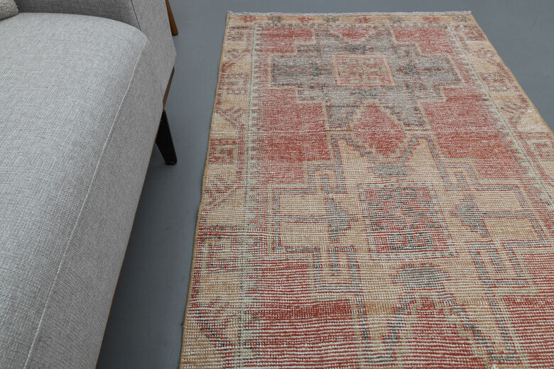 Vintage Turkish Rug Runner