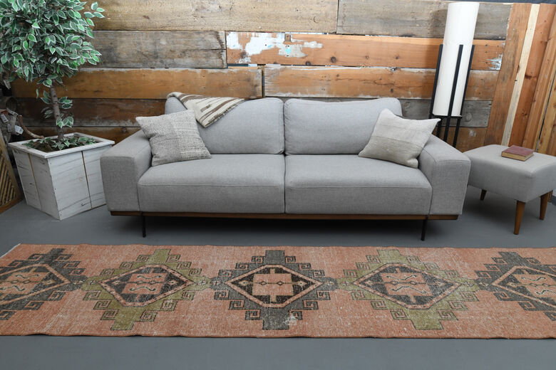 Vintage Turkish Rug Runner