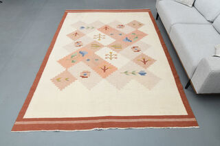Contemporary Modern Vintage Area Rug - Thumbnail