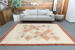 Contemporary Modern Vintage Area Rug - Thumbnail