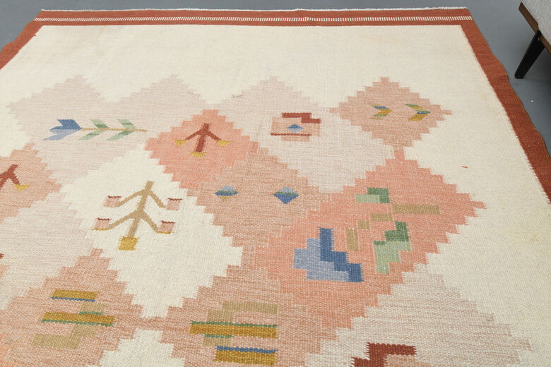 Contemporary Modern Vintage Area Rug