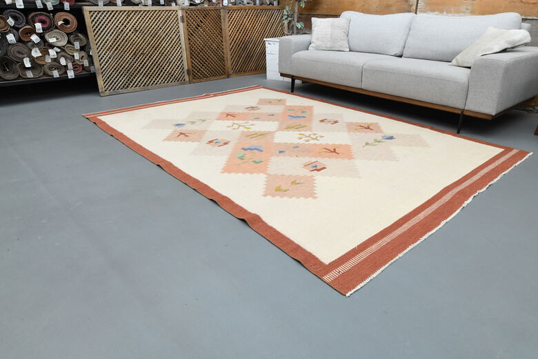 Contemporary Modern Vintage Area Rug