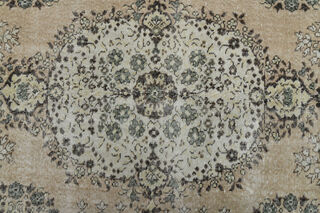 Vintage Turkish Oushak Rug - Thumbnail