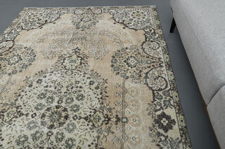 Vintage Turkish Oushak Rug - Thumbnail