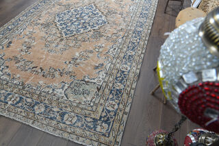 Vintage Turkish Area Rug - Thumbnail