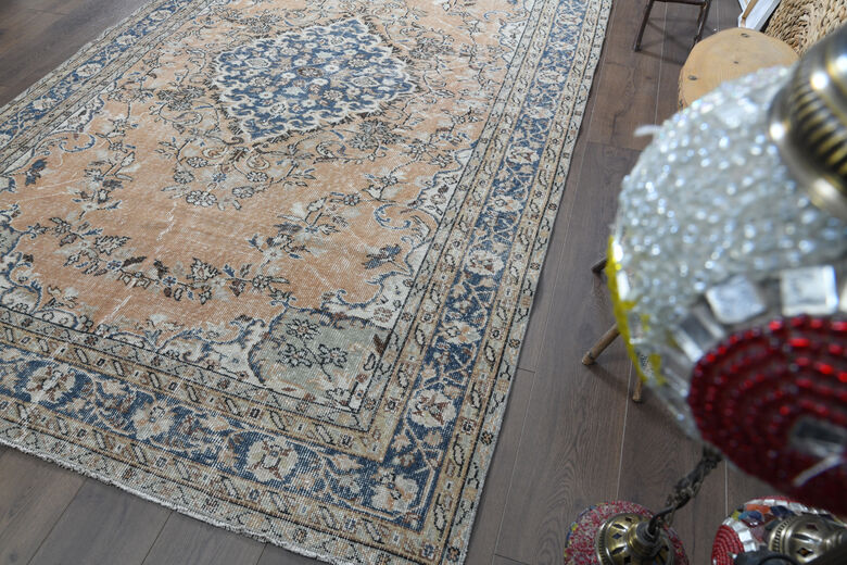 Vintage Turkish Area Rug