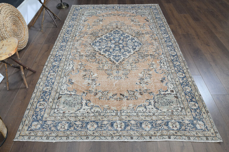 Vintage Turkish Area Rug