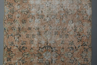 Small Floral Vintage Rug - Thumbnail