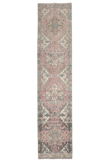 Vintage Turkish Oriental Oushak Rug - Thumbnail