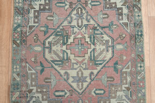 Vintage Turkish Oriental Oushak Rug - Thumbnail
