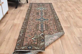 Persian Vintage Runner Rug - Thumbnail