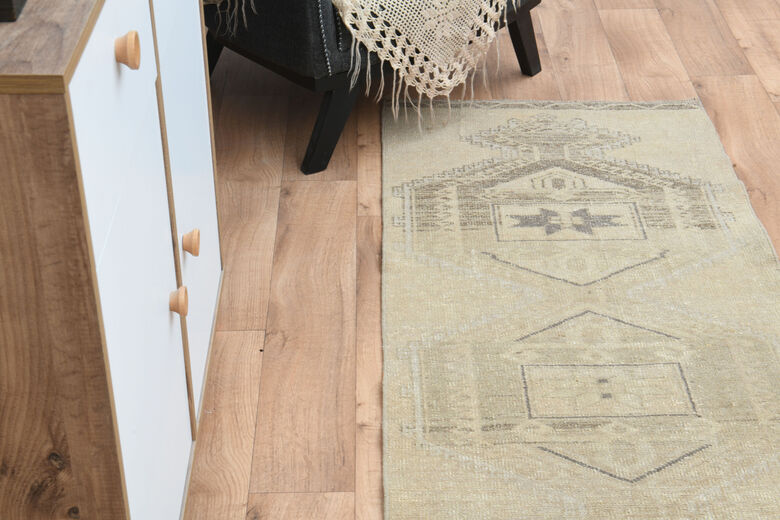 3x10 Natural Vintage Turkish Runner