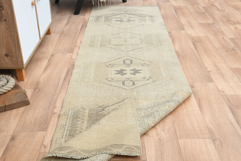 3x10 Natural Vintage Turkish Runner