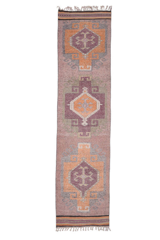 Purple Orange Vintage Runner