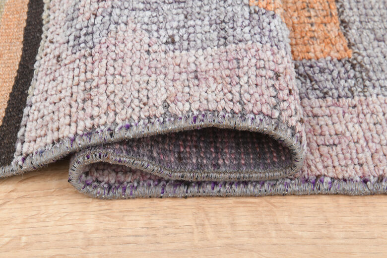 Purple Orange Vintage Runner