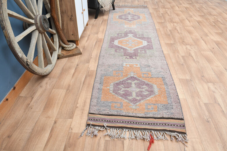 Purple Orange Vintage Runner