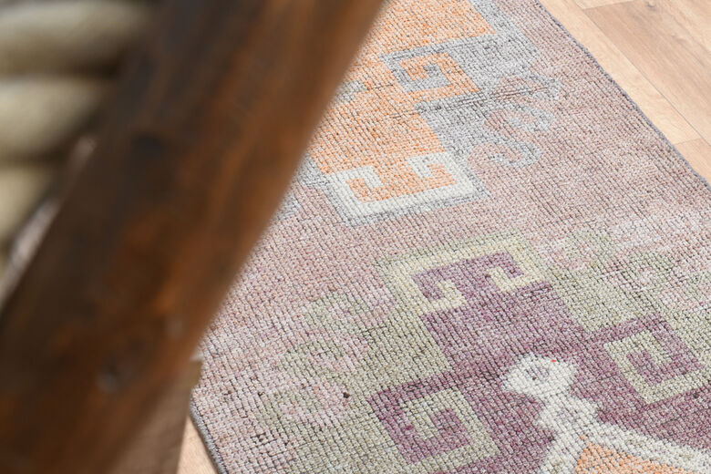 Purple Orange Vintage Runner