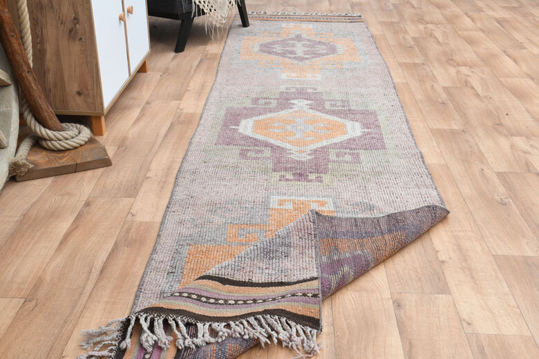 Purple Orange Vintage Runner