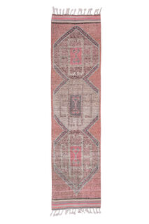 Pink Turkish Anatolian Rug - Thumbnail