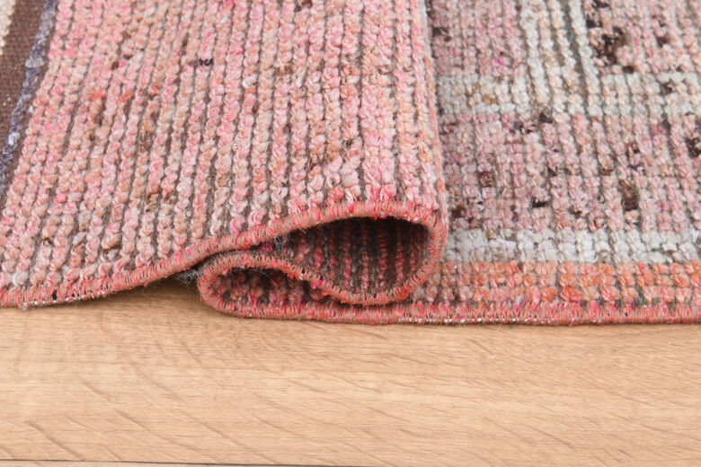 Pink Turkish Anatolian Rug