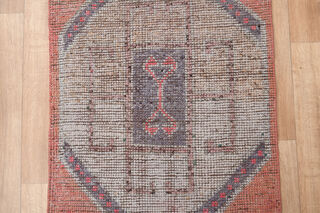 Pink Turkish Anatolian Rug - Thumbnail