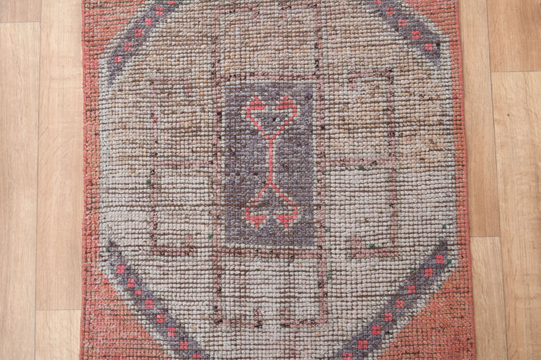 Pink Turkish Anatolian Rug