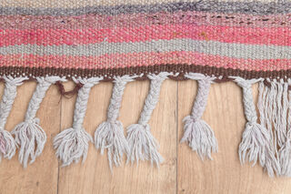 Pink Turkish Anatolian Rug - Thumbnail