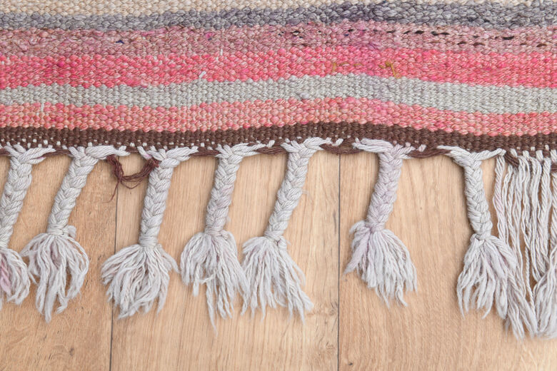 Pink Turkish Anatolian Rug