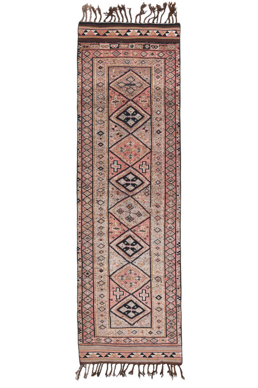Geometric Vintage Turkish Runner