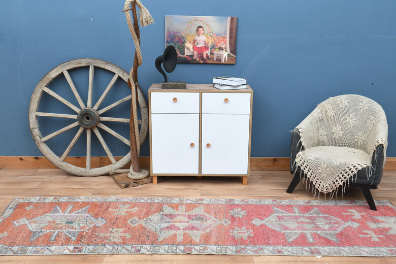 Vintage Turkish Runner Rug
