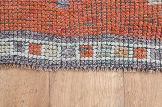 Vintage Turkish Runner Rug - Thumbnail