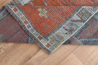 Vintage Turkish Runner Rug - Thumbnail