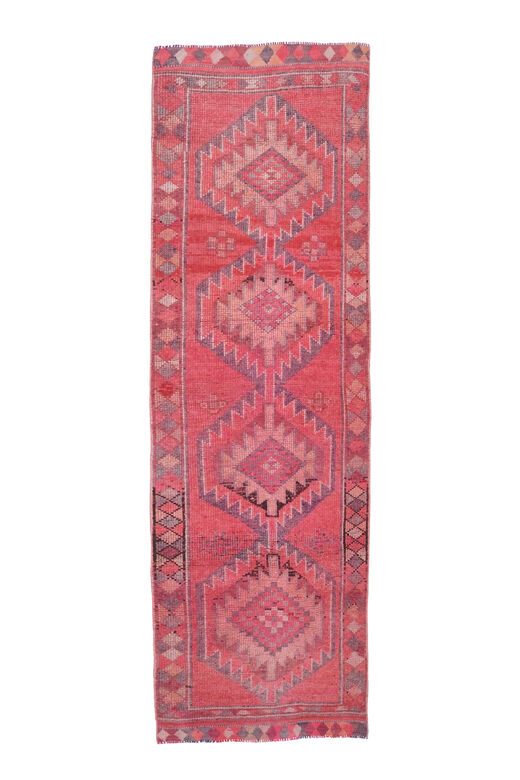 Very Pink Vintage Turkish Runner