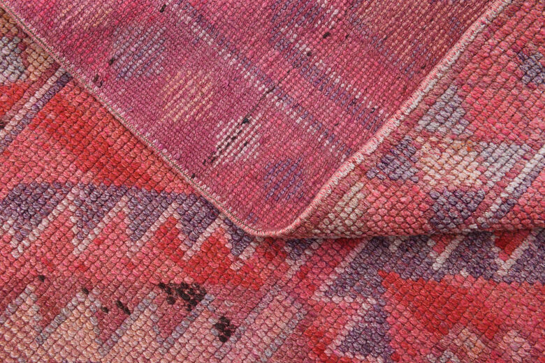 Very Pink Vintage Turkish Runner