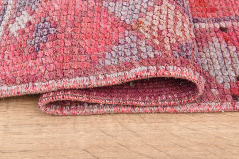 Very Pink Vintage Turkish Runner