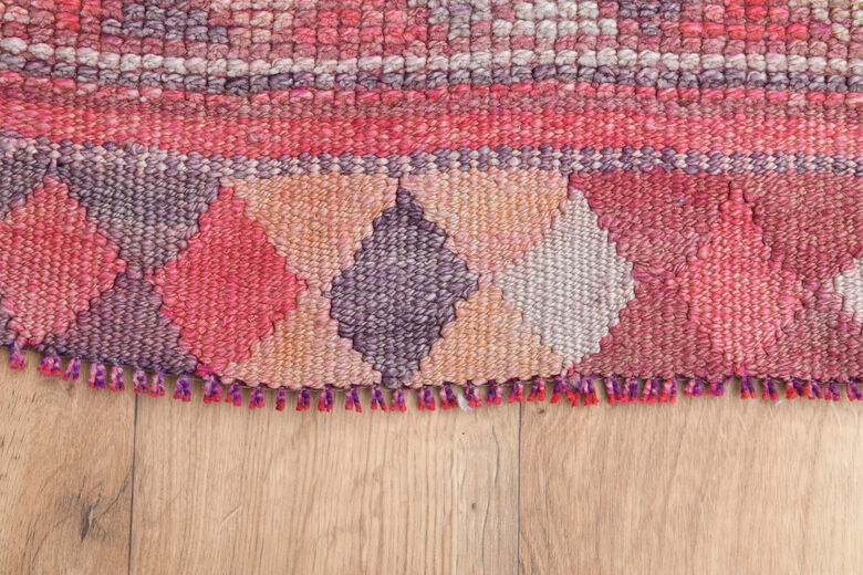 Very Pink Vintage Turkish Runner