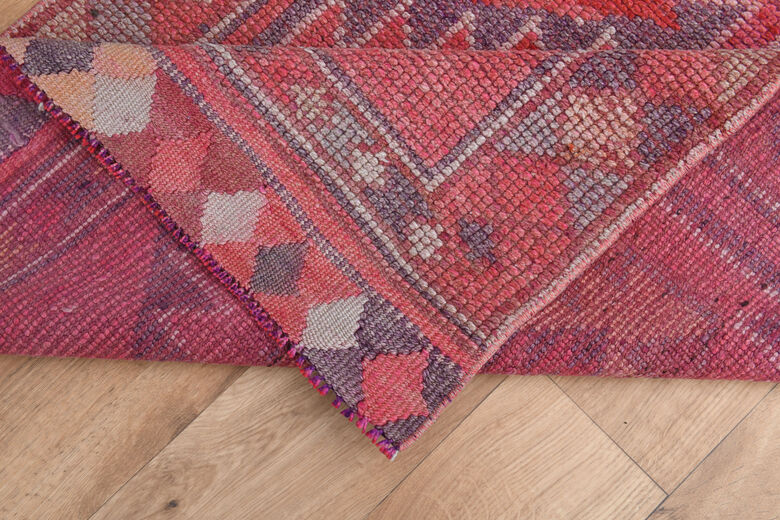 Very Pink Vintage Turkish Runner