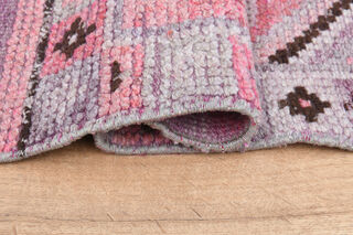 Handwoven Pink Vintage Runner - Thumbnail