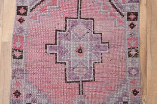 Handwoven Pink Vintage Runner - Thumbnail