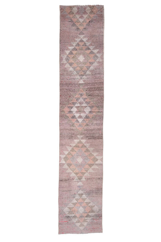 Pale Purple Vintage Turkish Runner