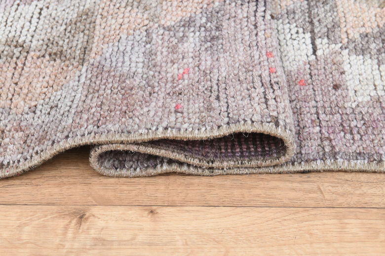 Pale Purple Vintage Turkish Runner